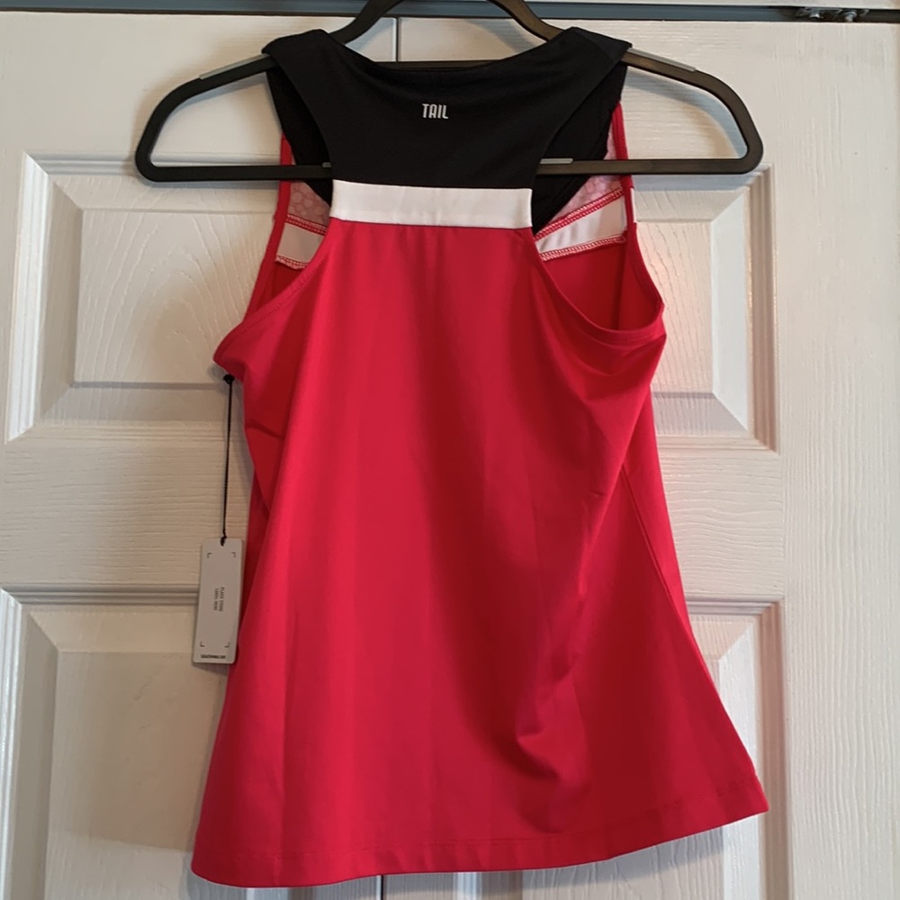 TAIL ACTIVEWEAR, tennis Tank, size small, NWT - Picture 2 of 4